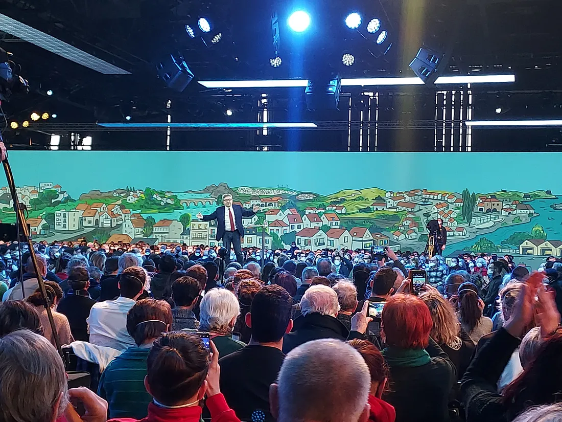 Meeting de Jean-Luc Mélenchon